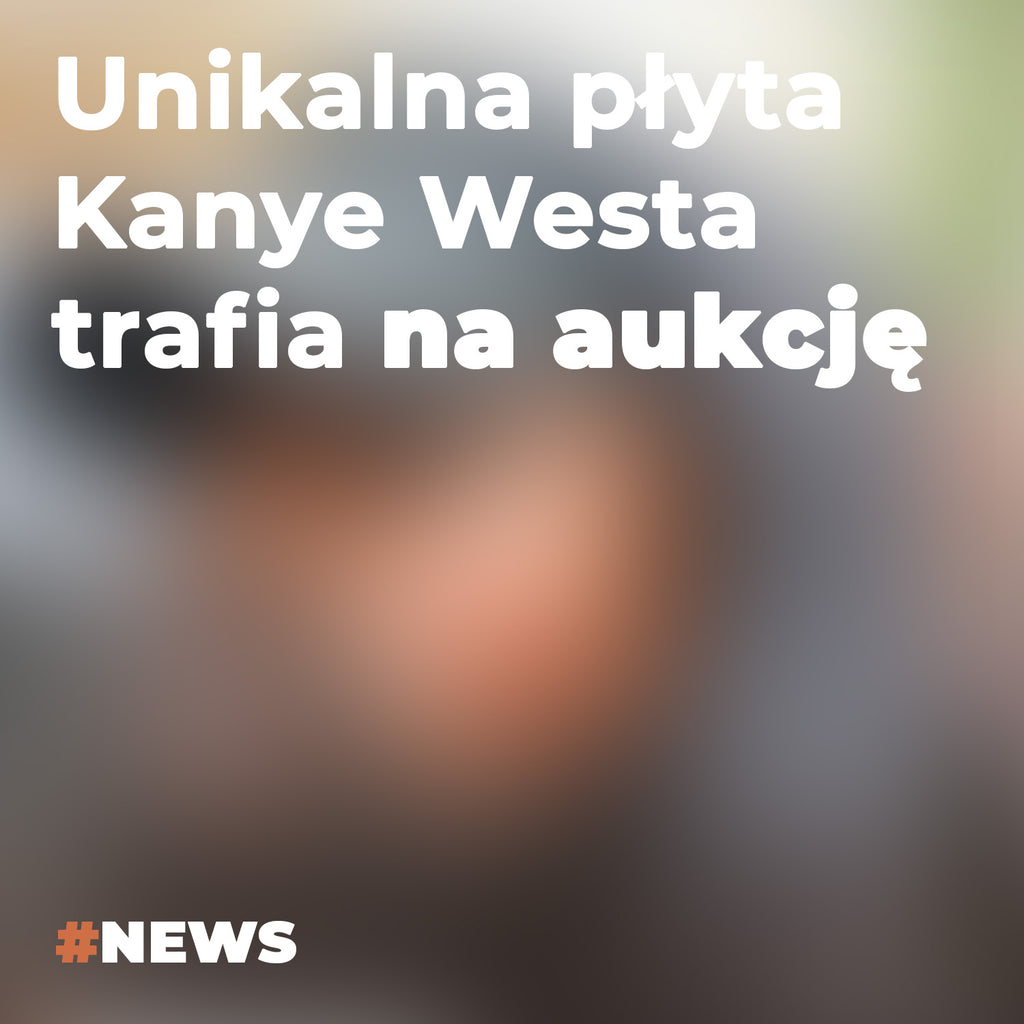 Unikalna płyta winylowa Kanye Westa z kontrowersyjnym autografem trafia na aukcję