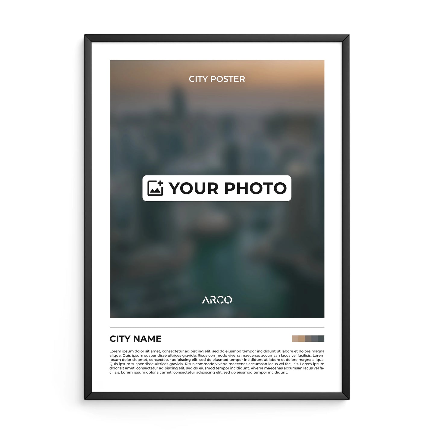 LOND (Plakat z Miastem)