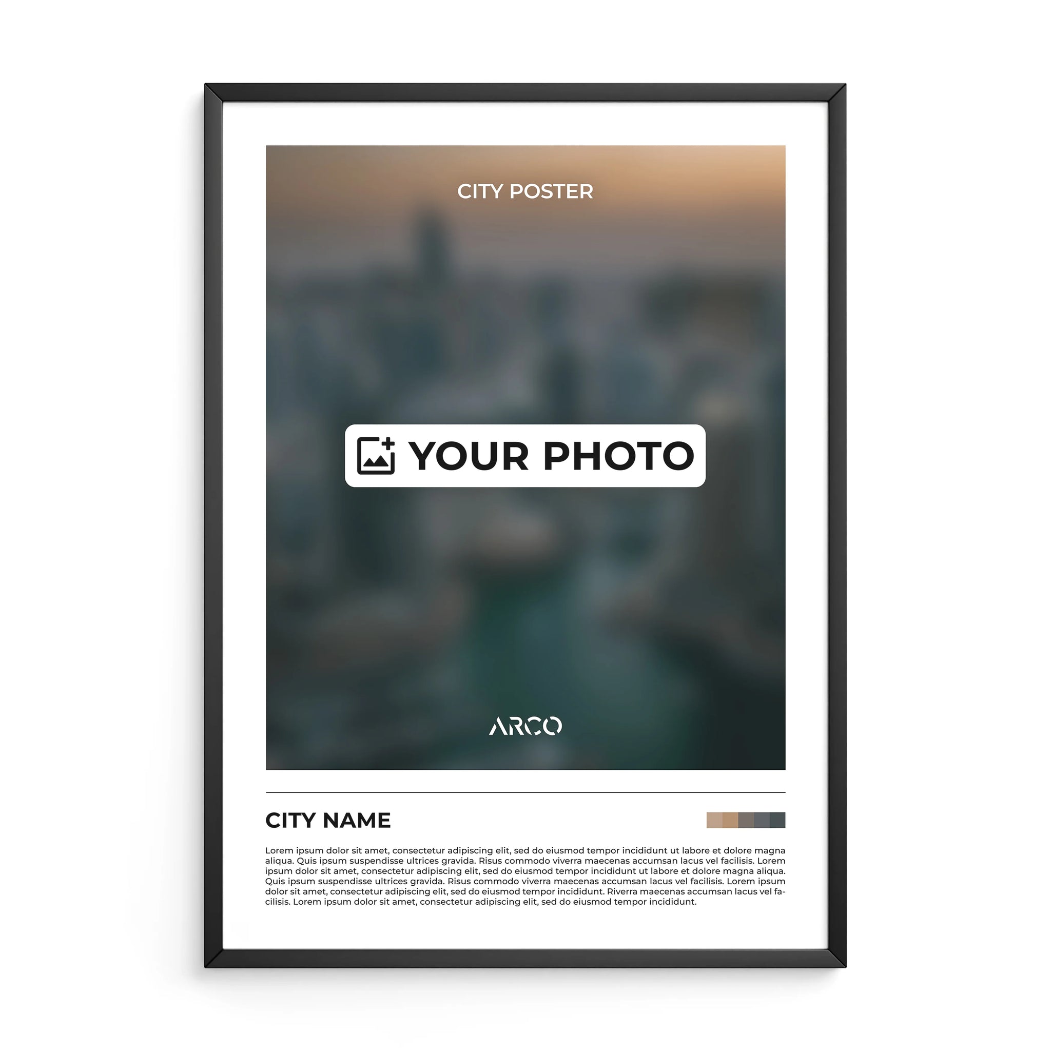 LOND (Plakat z Miastem)