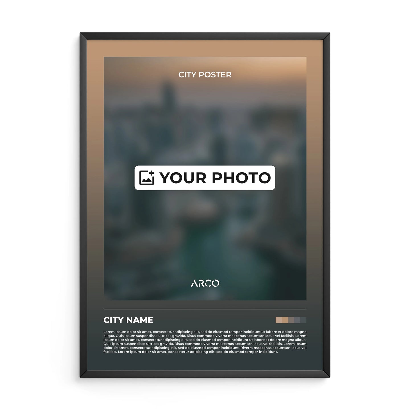LOND (Plakat z Miastem)